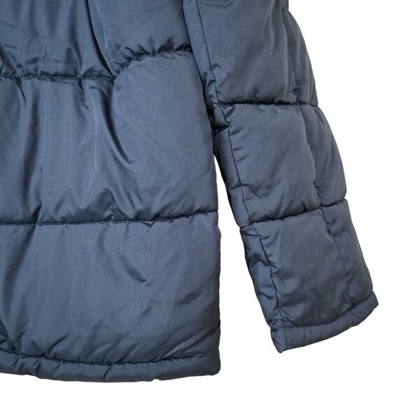 IZOD Mens Large Colorblock Puffer Jacket Navy Blue NEW - Picture 7 of 13